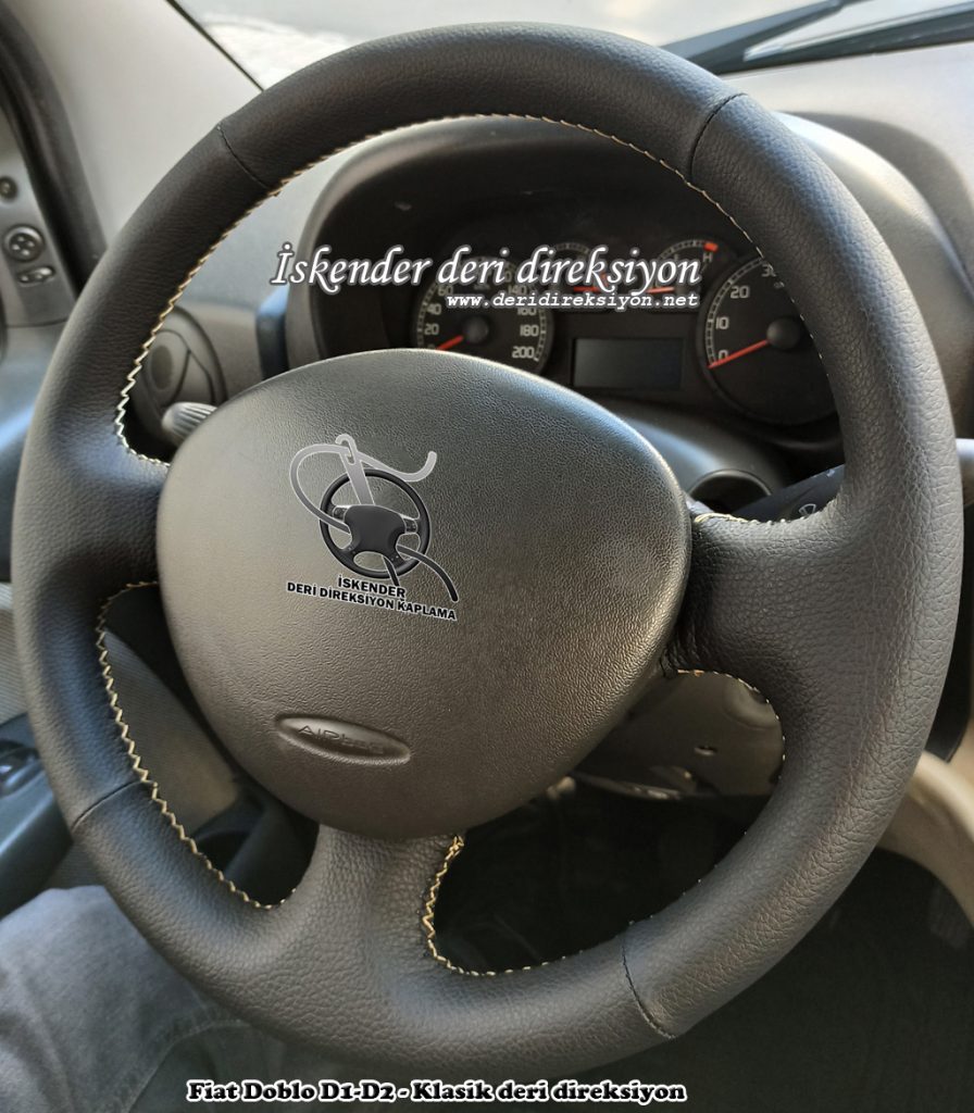 Fiat Doblo klasik deri direksiyon kılıfı