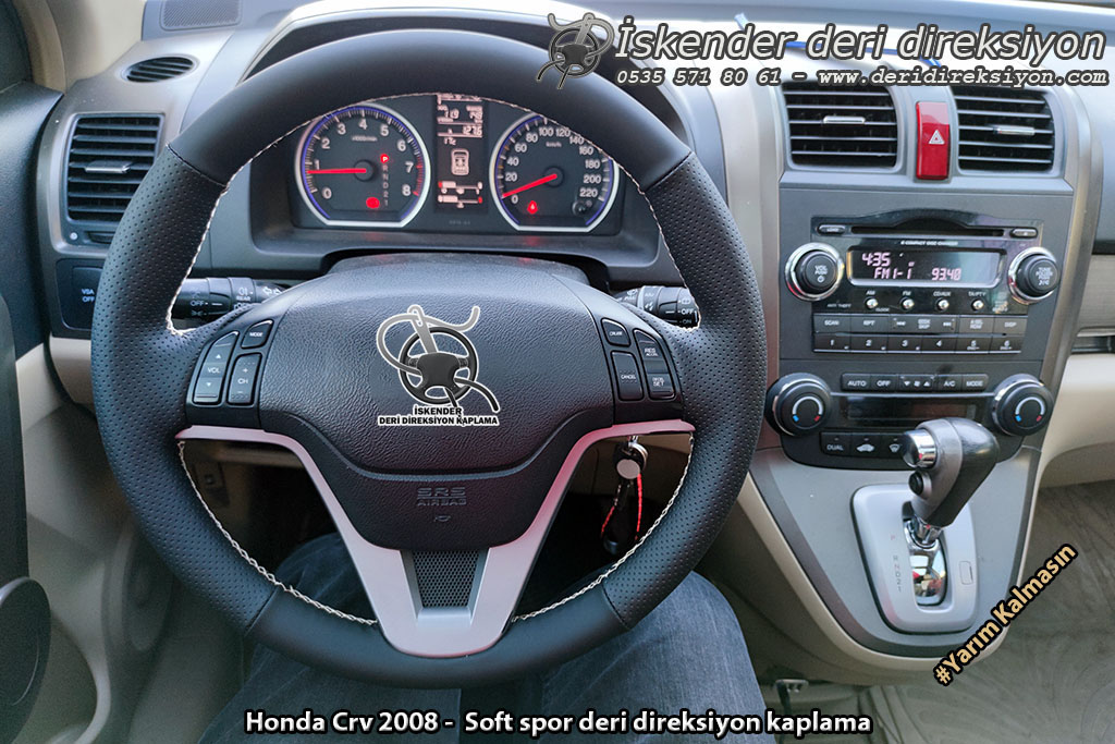 Honda CRV deri direksiyon kılıfı