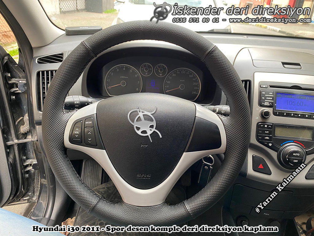 Hyundai Elantra deri direksiyon kılıfı